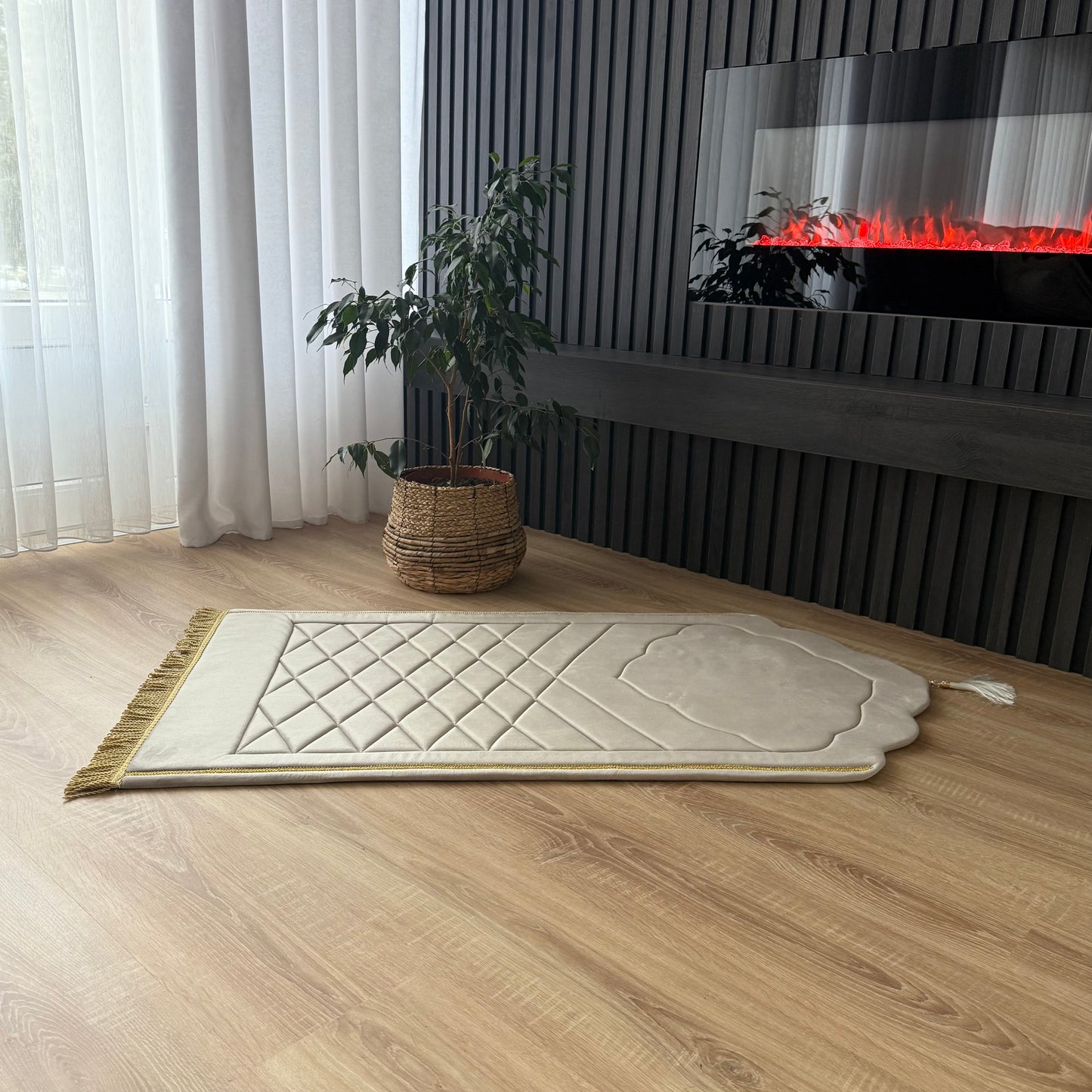 Spužvasta sedžada u pješčanoj boji s mekanom teksturom

Udobna spužvasta sedžada u boji pijeska.

„Mekana spužvasta sedžada, neutralna sand boja.”

„Spužvasta islamska sedžada u toploj pješčanoj nijansi.”

„Jednostavna spužvasta sedžada u boji pijeska, minimalističkog dizajna.”